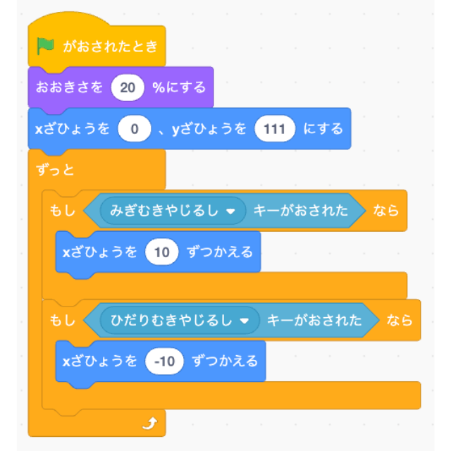 Scratchプログラミング